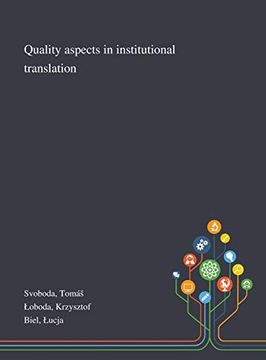 portada Quality Aspects in Institutional Translation (en Inglés)