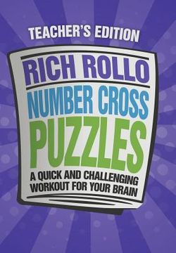 portada number cross puzzles: a quick and challenging workout for your brain (en Inglés)
