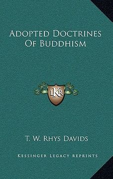 portada adopted doctrines of buddhism