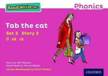 portada Read Write Inc. Phonics: Pink set 3 Storybook 2 tab the cat 