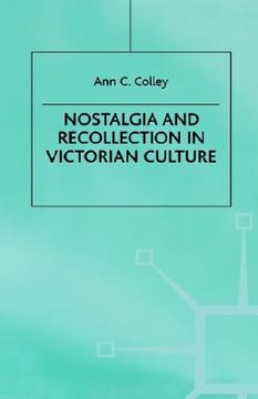 portada nostalgia and recollection in victorian culture (in English)
