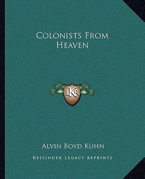 portada colonists from heaven (en Inglés)