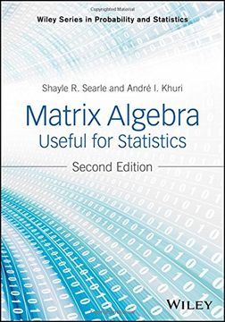 portada Matrix Algebra Useful for Statistics (in English)