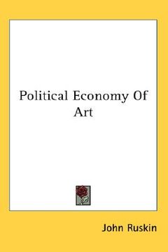 portada political economy of art (en Inglés)