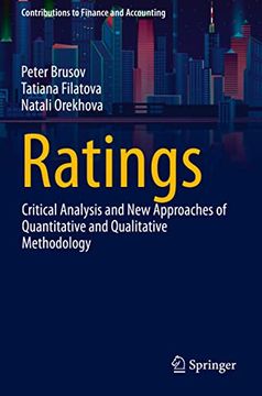 portada Ratings: Critical Analysis and New Approaches of Quantitative and Qualitative Methodology (en Inglés)