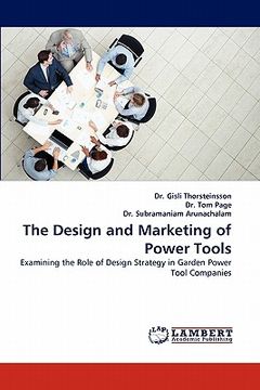 portada the design and marketing of power tools (in English)
