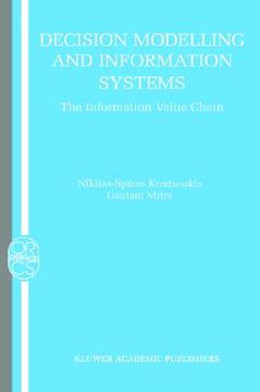 portada decision modelling and information systems (en Inglés)