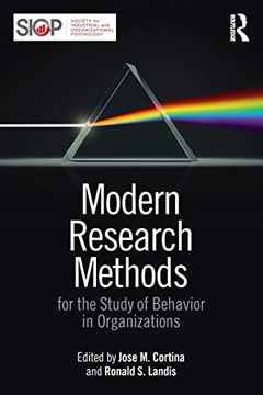 portada Modern Research Methods for the Study of Behavior in Organizations (en Inglés)