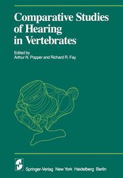 portada Comparative Studies of Hearing in Vertebrates (en Inglés)