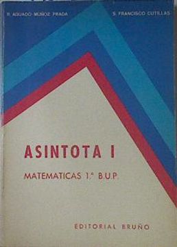 portada Asíntota i Matemáticas 1 bup
