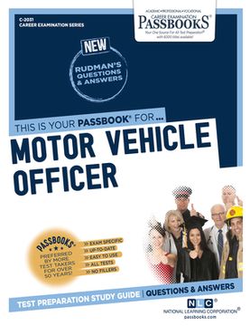 portada Motor Vehicle Officer (C-2031): Passbooks Study Guide Volume 2031 (en Inglés)