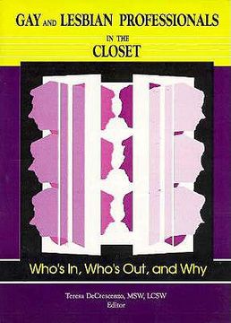 portada gay and lesbian professionals in the closet (en Inglés)
