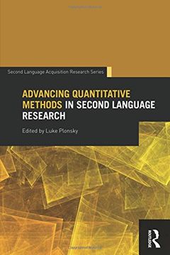 portada Advancing Quantitative Methods in Second Language Research (Second Language Acquisition Research Series) (en Inglés)