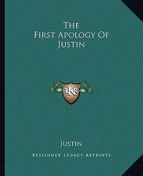 portada the first apology of justin (en Inglés)