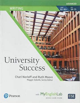 portada University Success Writing Advanced, Student Book With Mylab English (in English)