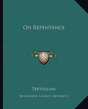 portada on repentance (en Inglés)