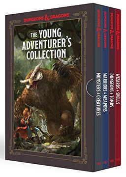 portada The Young Adventurer's Collection [Dungeons & Dragons 4-Book Boxed Set]: Monsters & Creatures, Warriors & Weapons, Dungeons & Tombs, and Wizards & Spells (Dungeons & Dragons Young Adventurer's Guides) (in English)