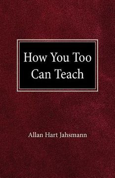 portada how you too can teach (en Inglés)