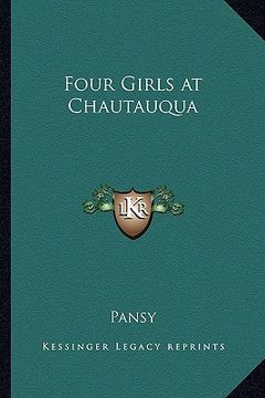 portada four girls at chautauqua (en Inglés)