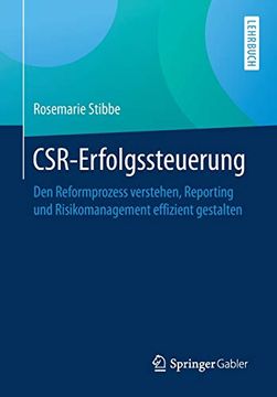 portada Csr-Erfolgssteuerung: Den Reformprozess Verstehen, Reporting und Risikomanagement Effizient Gestalten (en Alemán)