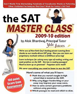 portada the sat master class (en Inglés)
