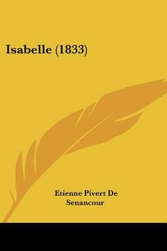 portada Isabelle (1833) (en Francés)