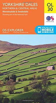portada Yorkshire Dales - Northern & Central areas 1 : 25 000 (OS Explorer Map)