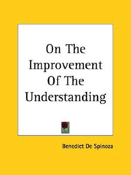 portada on the improvement of the understanding (in English)