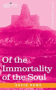 portada Of the Immortality of the Soul (en Inglés)