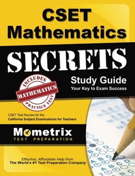 portada CSET Mathematics Exam Secrets Study Guide: CSET Test Review for the California Subject Examinations for Teachers (en Inglés)