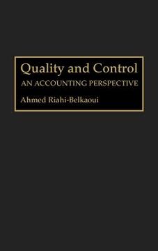 portada quality and control: an accounting perspective (en Inglés)