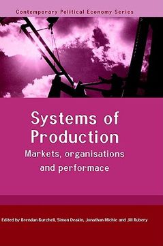 portada systems of production: markets, organisations and performance (in English)