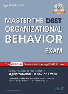 portada Master the Dsst Organizational Behavior Exam 