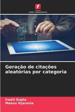 portada Geração de citações aleatórias por categoria (in Portuguese)