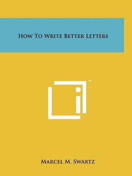 portada how to write better letters