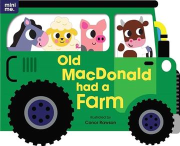 portada Old Macdonald had a Farm: Shaped Board Book (Mini me) (in English)