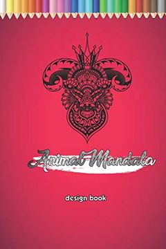 portada Animal Mandala Design Book: Coloring Books Help Reduce Stress and Relax 