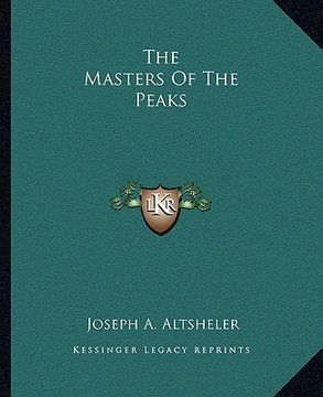 portada the masters of the peaks (en Inglés)
