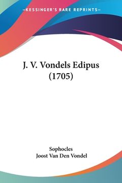 portada J. V. Vondels Edipus (1705)