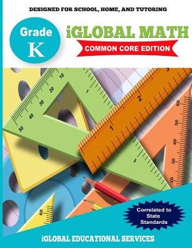 portada iGlobal Math, Grade K Common Core Edition (en Inglés)