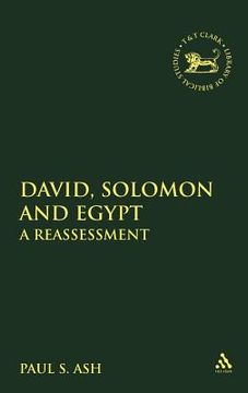 portada david, solomon and egypt (en Inglés)