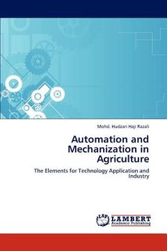 portada automation and mechanization in agriculture (en Inglés)