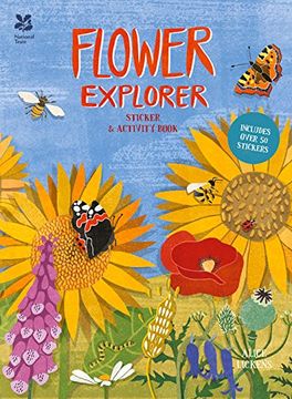 portada Flower Explorer: Sticker & Activity Book (in English)