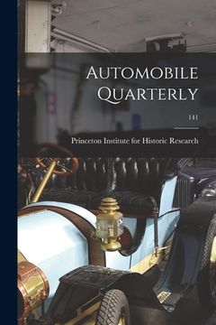 portada Automobile Quarterly; 141 (en Inglés)