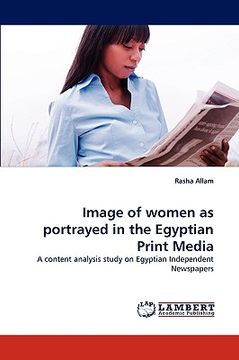 portada image of women as portrayed in the egyptian print media (in English)