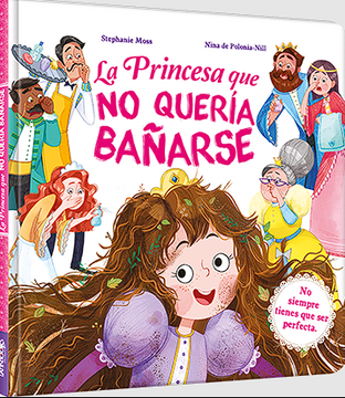 portada Princesa que no Queria Bañarse