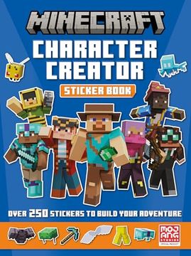 portada Minecraft Character Creator Sticker Book