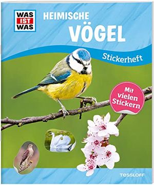 portada Was ist was Stickerheft Heimische Vögel (en Alemán)