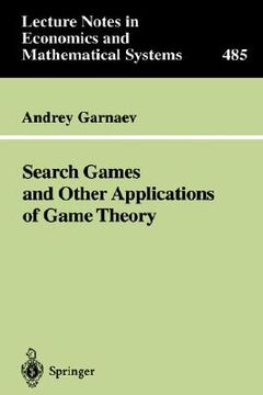 portada search games and other applications of game theory (en Inglés)