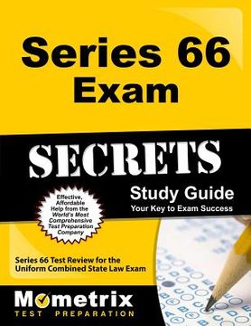 portada Series 66 Exam Secrets Study Guide: Series 66 Test Review for the Uniform Combined State Law Exam (en Inglés)